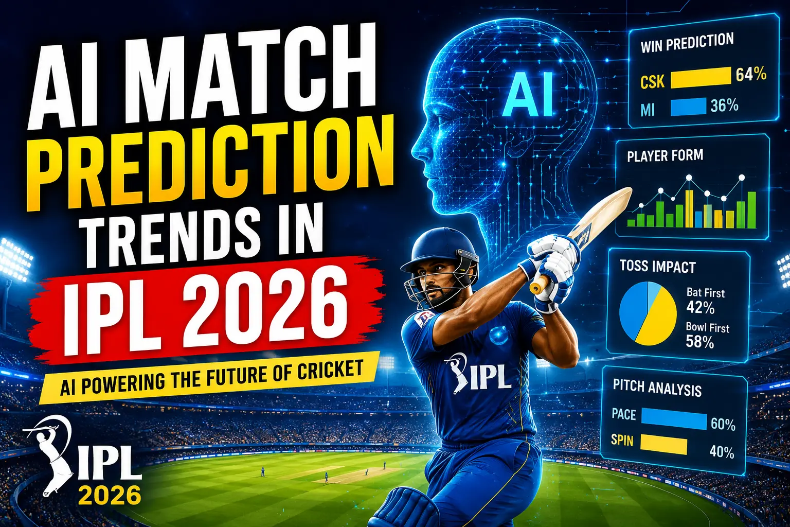 AI Match Prediction Trends in IPL 2026