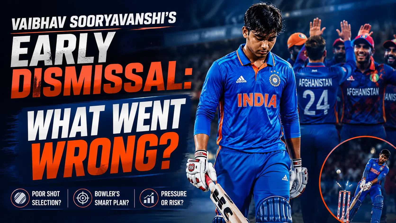 Vaibhav Sooryavanshi’s Early Dismissal: What Went Wrong?