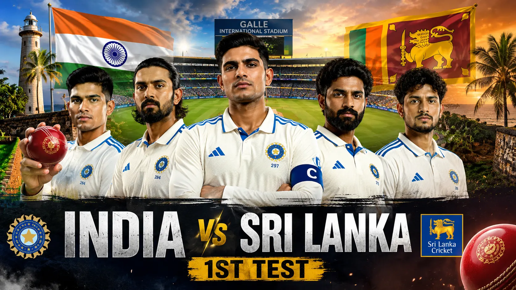 India vs Sri Lanka 1st Test